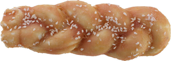 KERBL Hundeleckerli Rinderhaut Zopf